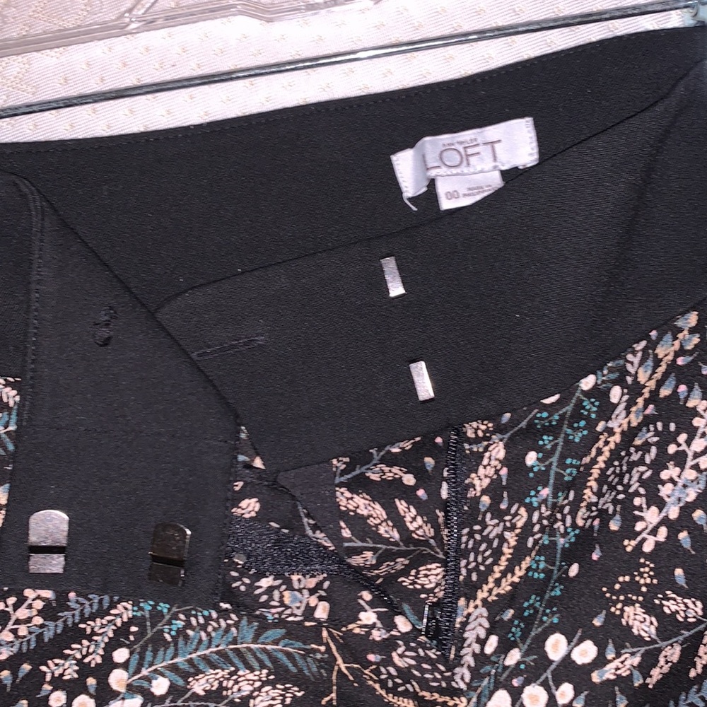 Ann Taylor Loft silk pants - Picture 2 of 3